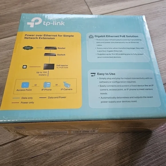 GIGABIT PoE Injector TP-LINK 802.3af - Picture 3 of 8